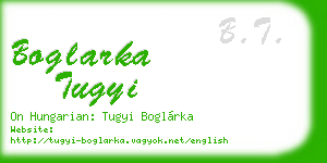 boglarka tugyi business card